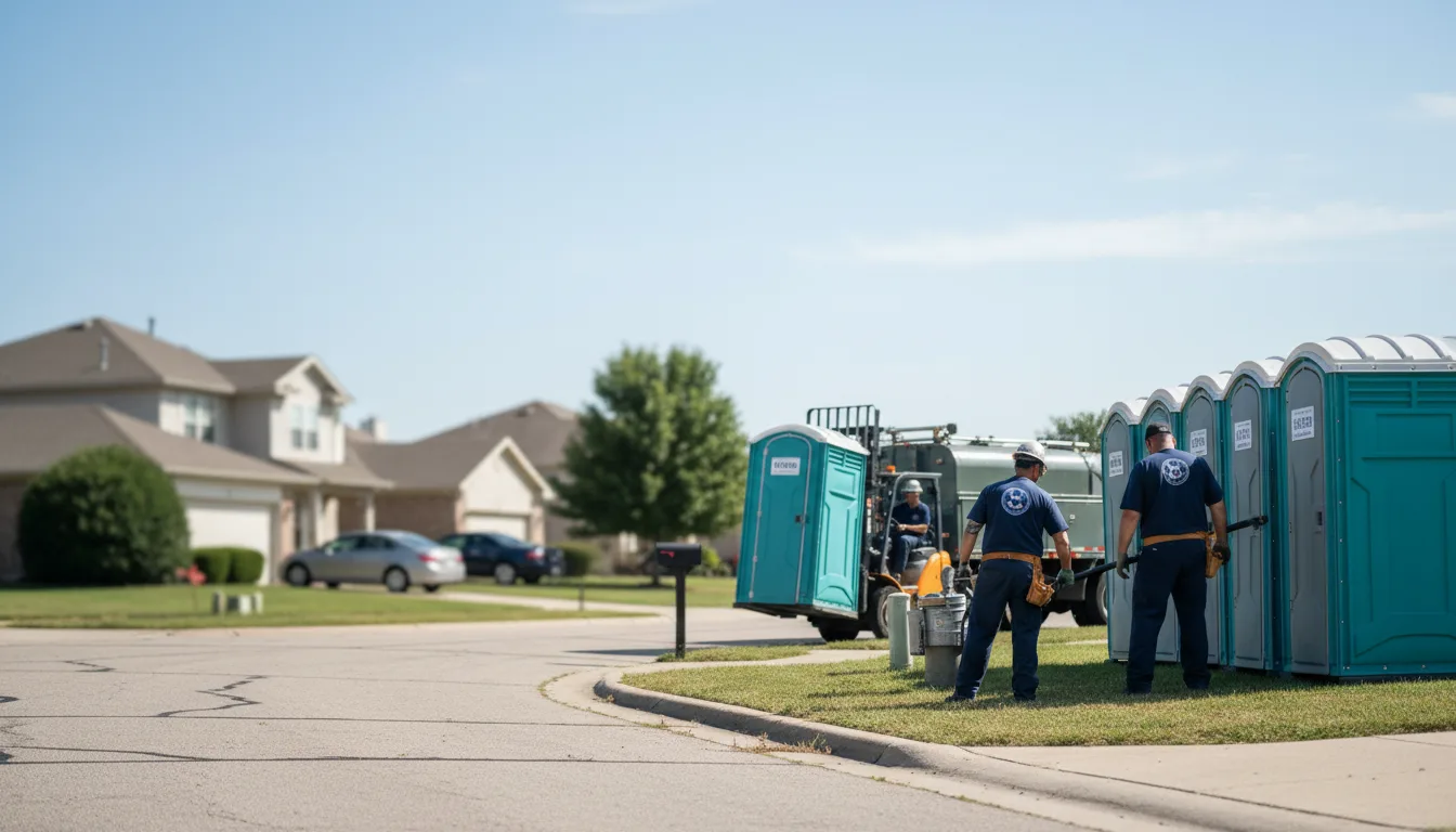Porta Potty Rental in Wales, MA near me